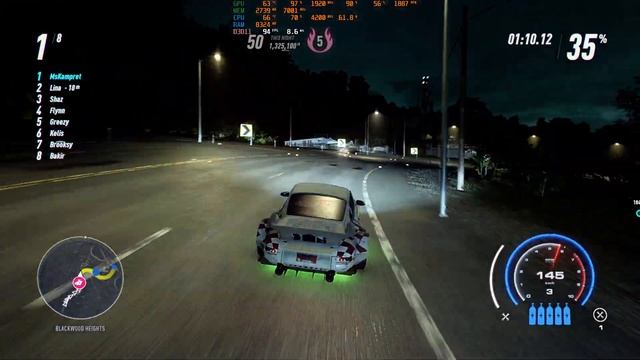MsKampret HEAT lv 5 Need For Speed Heat смотреть онлайн