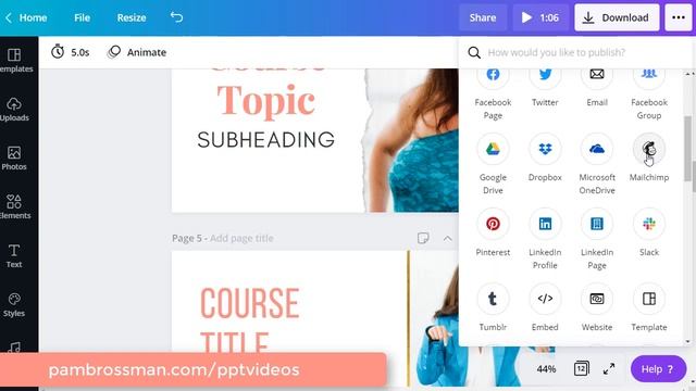 Canva Powerpoint : Canva Powerpoint To Microsoft Powerpoint смотреть онлайн