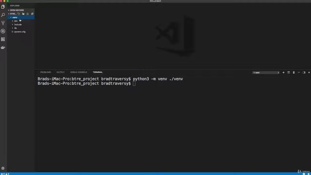 Python Django Dev To Deployment Project Based Course - Virtual Environment Setup - Video 9 - Brad смотреть онлайн