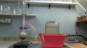 Получение кислорода разложением пероксида водорода