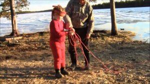 Учимся кидать лассо  Весело и Интересно  /Njoarostangursa / Kurs i lassokasting / Lasso course