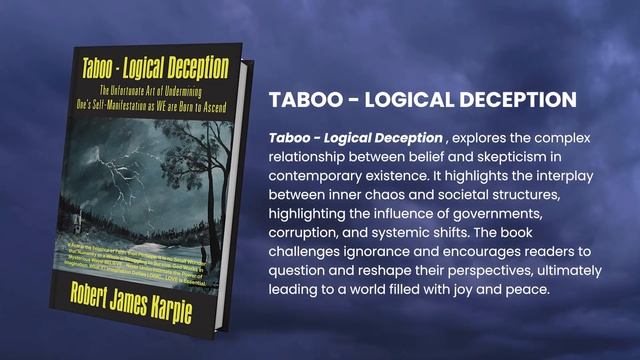 Taboo - Logical Deception by Robert James Karpie | Publisher's Pick | ReadersMagnet смотреть онлайн