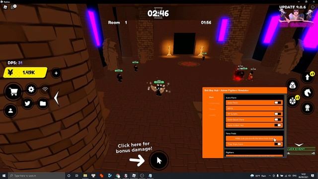 [ROBLOX] HACK ANIME FIGHTERS SIMULATOR AUTO FARM, AUTO COLLECT, AUTO TIME TRIALS FARM / SCRIPT FREE смотреть онлайн