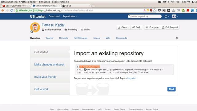 Minnal Vega Git Tutorial - Part 3 - Tamil Tutorial смотреть онлайн