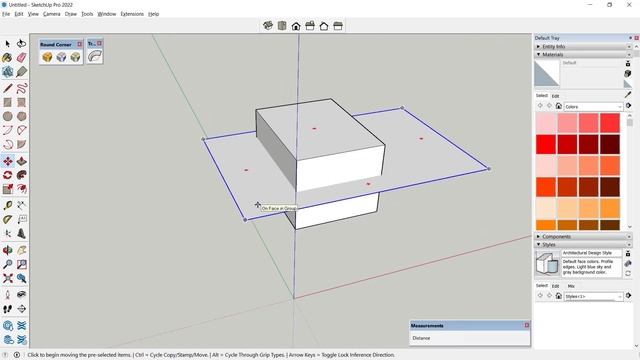 Sketchup How To Cut An Object In Half Tutorial смотреть онлайн