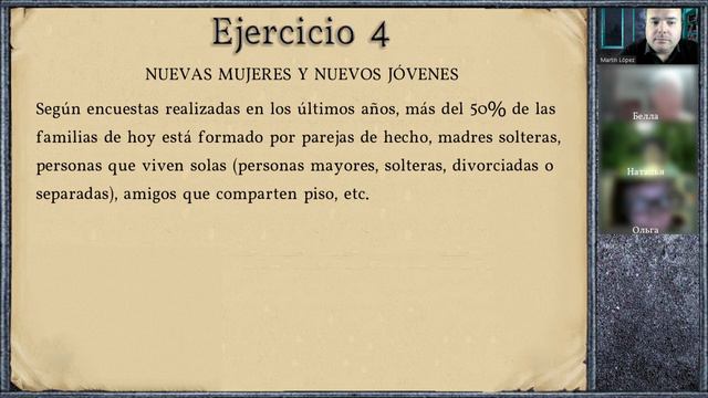 Práctica N° 5 (A2): "Las familias modernas" смотреть онлайн