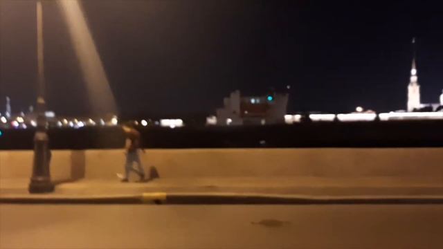 Vlog Ночная прогулка по Питеру \ Night walk in St. Petersburg смотреть онлайн