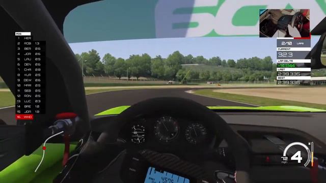 Assetto Corsa - PS4 - MX5 Cup Championship (offline) Rd 2 @IMOLA - a little fun with H Pattern смотреть онлайн