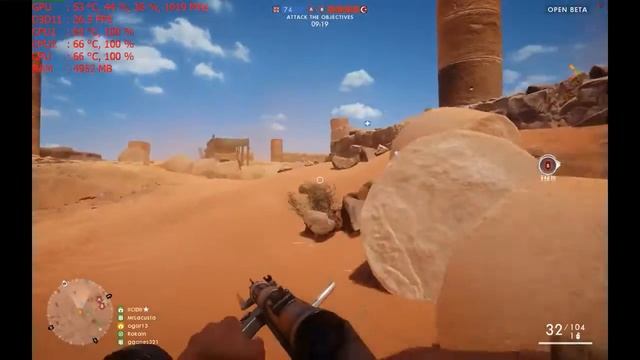 Core 2 Duo E8600 Batlefoild 1 GTX 750 1gb jogando game смотреть онлайн