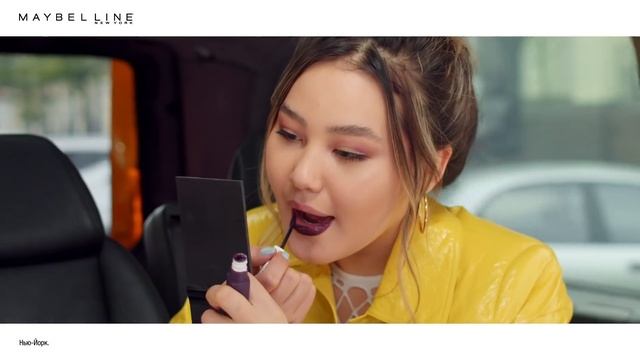 Фуд-челлендж с помадой Super Stay Matte Ink от Дамели и Разиюши! Макияж в большом городе. 3 сезон. смотреть онлайн