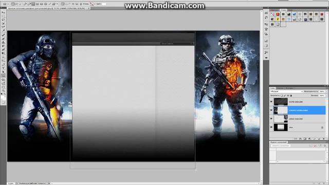 Photoshop cs5 | Создание фона для YouTube смотреть онлайн