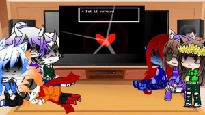 Реакция андертейл на Glitchtale 1 сезон 1 серия на русском //гача клуб//