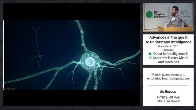 Mapping, analyzing, and emulating brain computations: Ed Boyden смотреть онлайн