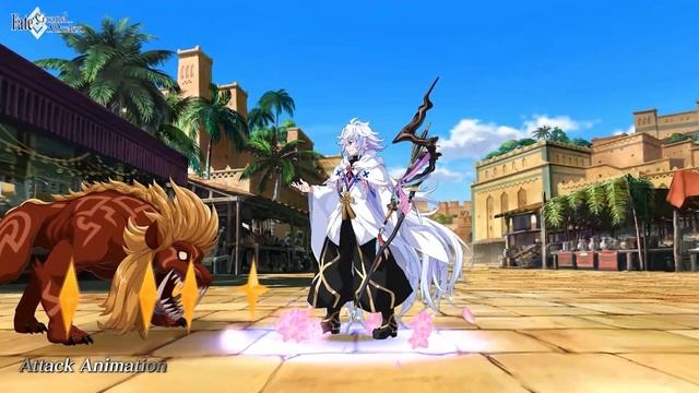 Fate/Grand Order - Merlin Servant Introduction смотреть онлайн