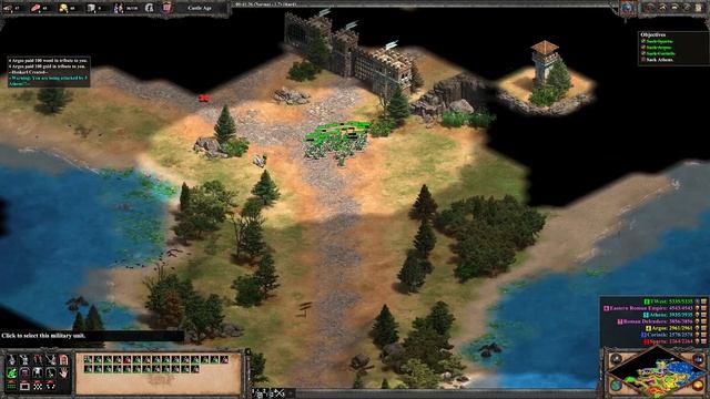 Aoe2 DE Campaign Achievements: Numerous as the Grains of Sand [Alaric 2. Razing Hellas] смотреть онлайн