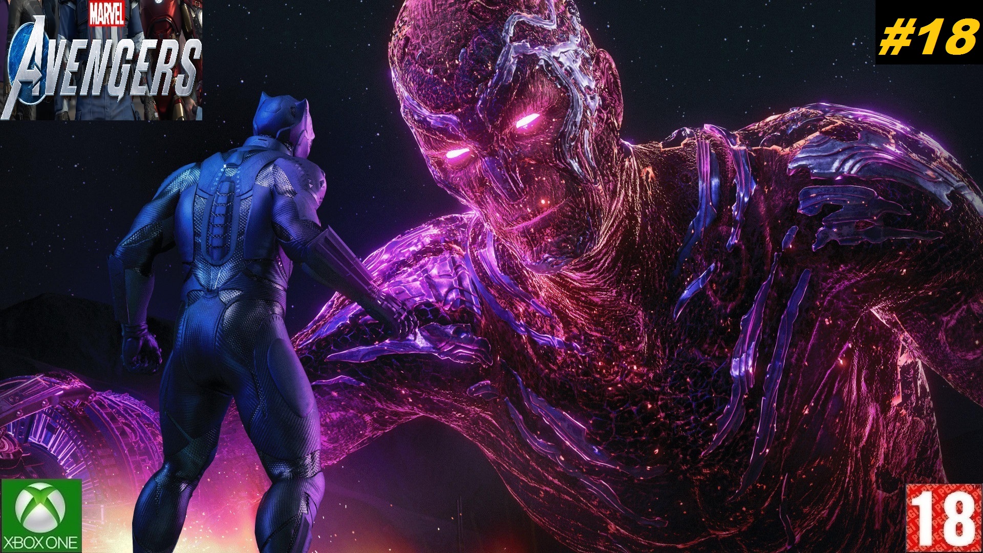 Marvel's Avengers (Xbox One) - Прохождение - #18, Война за Ваканду, DLC. (без комментариев)