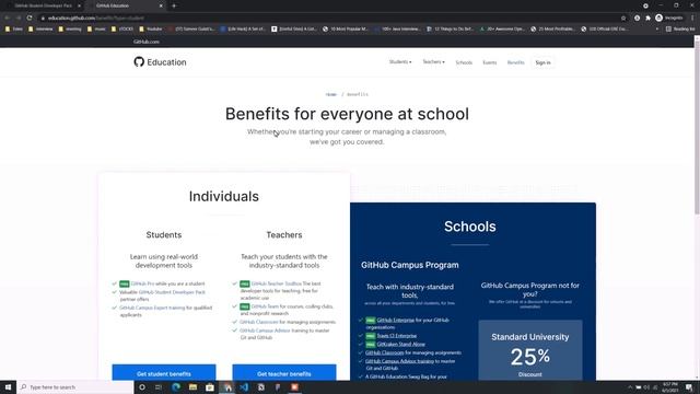 Github student developer pack || 100+ free resources? || You can save ₹100k+ || free Cava premium? смотреть онлайн