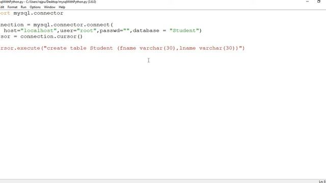 MySql with Python In One Video смотреть онлайн