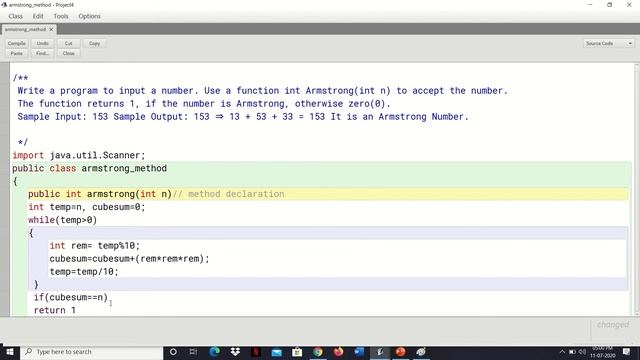 Unsolved Programs||Q2||Armstrong Using Methods||Program||Explained||[English Version] смотреть онлайн