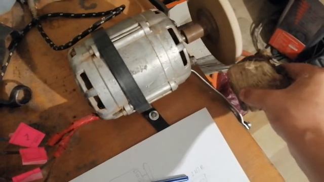 Как подключить конденсатор к 4 фазному мотору смотреть онлайн