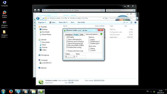 Windows 7 Loader v2.2.2 by DAZ смотреть онлайн