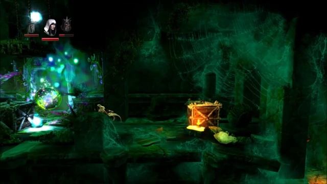 Trine 2: The Complete Story 100% Walkthrough Part 2 - Forlorn Wilderness смотреть онлайн