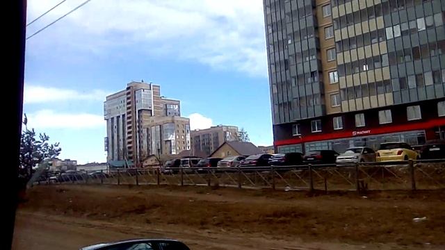Старые и новые здания в Кировске. Ленинградская область смотреть онлайн