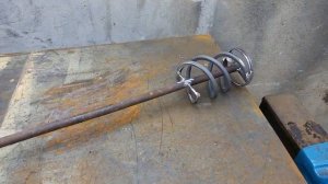 Мощный ВЕНЧИК для замешивания раствора своими руками!