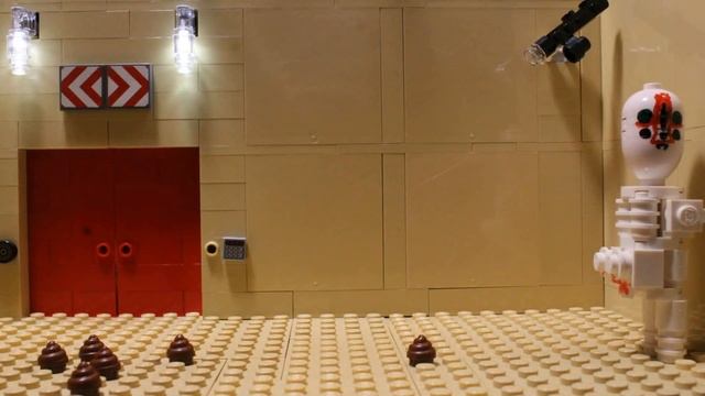 LEGO SCP 173: Sculpture horror stop motion смотреть онлайн
