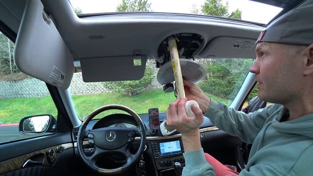 Ремонт панорамы W211 | W221 - часть 1