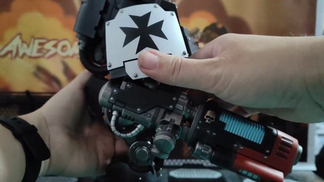 Win A JoyToy Warhammer 40k Black Templars Redemptor Dreadnought! Comment On Video. Draw 31st Jan '2