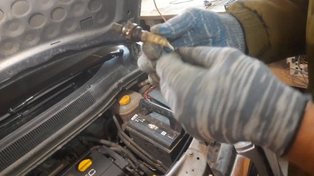 Замена датчика кислорода(лямбда зонда) на опель зафира б. Как снять лямбду на зафира б. смотреть онлайн