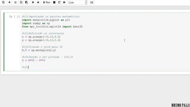 Python - Plot Parabolóide Hiperbólico|Sela de Cavalo смотреть онлайн