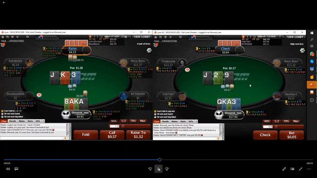 ZOOM5 Pot Limit Omaha. Разбор сессии