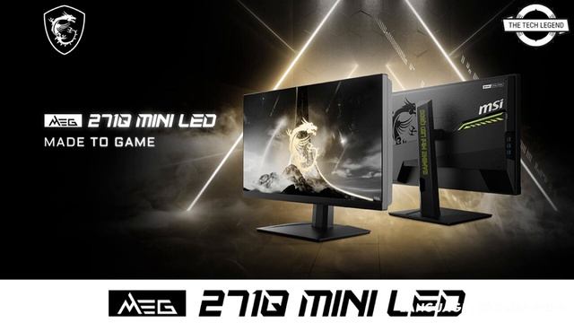 MSI MEG 271Q 27-inch 300Hz Rapid IPS Mini LED Monitor Launched | Explained All Spec, Features смотреть онлайн