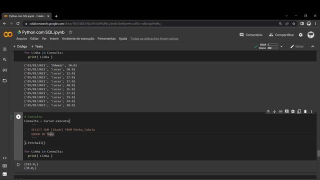 SQL com Python - #24 Comando GROUP BY SQL смотреть онлайн