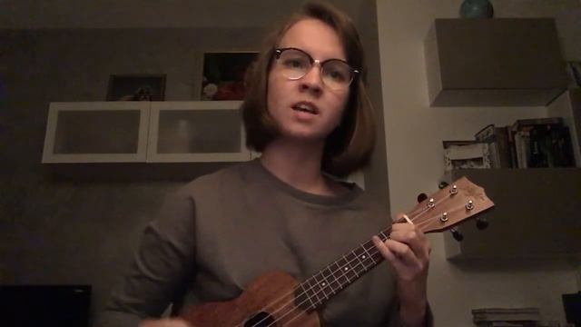I love you by Woodkid/ Ukulele cover смотреть онлайн