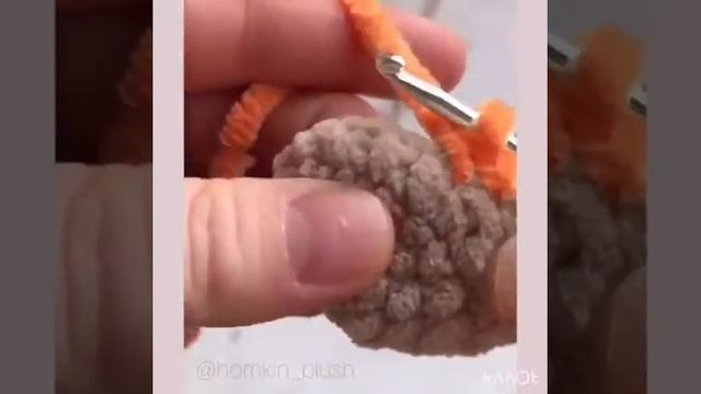 Как сменить нить на другой цвет при вязании игрушек амигуруми смотреть онлайн