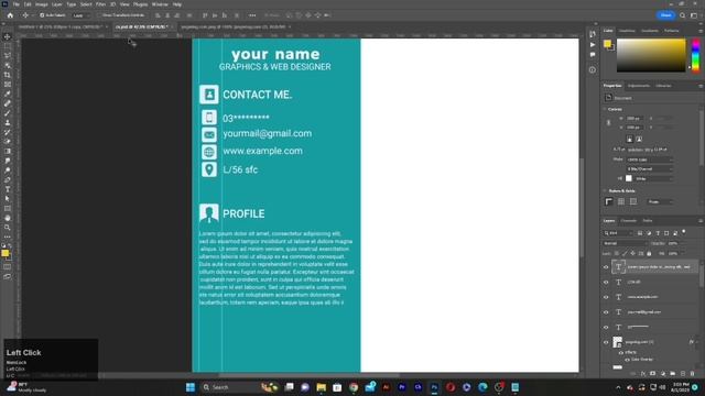 ?Make Professional CV in Photoshop. смотреть онлайн