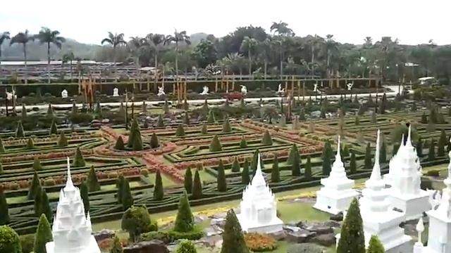 Тропический парк Нонг Нуч, Паттайя, Тайланд смотреть онлайн