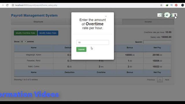 Payroll Management System In PHP - Download Free Project with DB смотреть онлайн