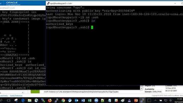 SCP between 2 oracle linux instances смотреть онлайн