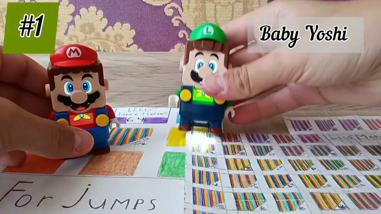 Baby Yoshi barcode from Characters pack #5 #shorts (Lego Super Mario Peach sets 2022) Part 1 of 21 смотреть онлайн