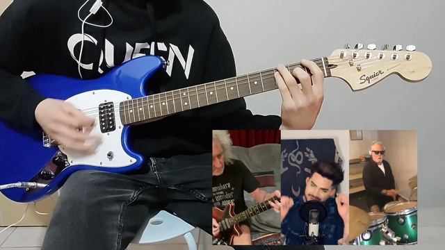 Queen-We Are The Champions(#Microconcert with Queen + Adam Lambert) #jamwithBri #youarethechampions смотреть онлайн