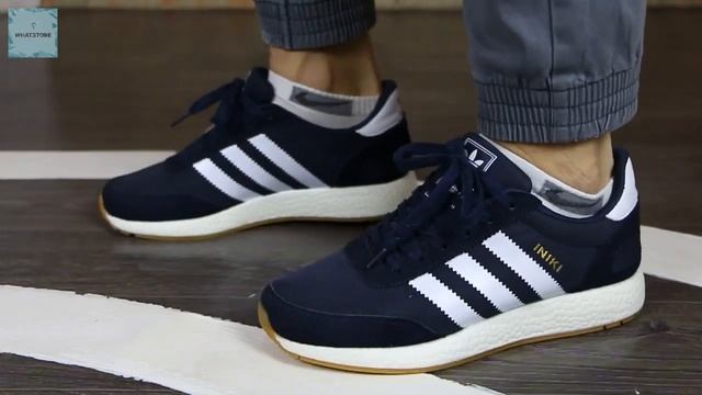 Adidas Iniki blue смотреть онлайн