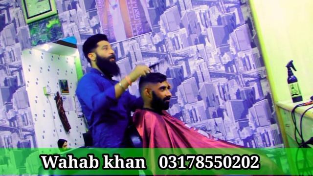 A best Barber shop in whole dina city || dump It || Wahab khan || смотреть онлайн