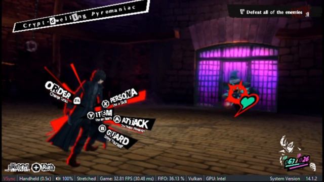 Persona 5 Royal Intel HD 520 Ryujinx | Vulkan смотреть онлайн
