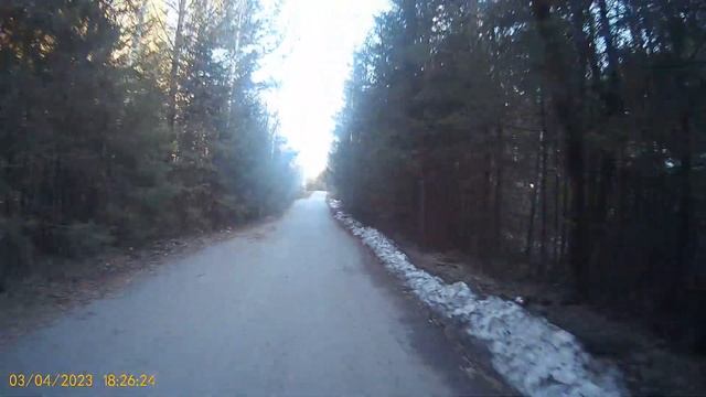 Видео за 03.04.2023 года еду в сторону Гагарина вид задней камеры смотреть онлайн