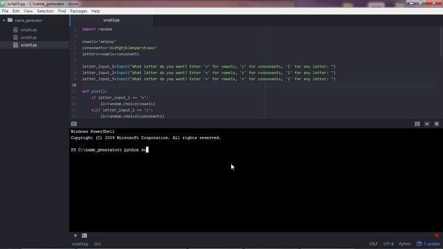 33 Python TutorialDemonstration of the Text Generator Application смотреть онлайн