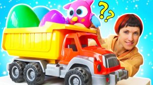 Капуки машины – Мусоровоз хочет вырасти! Развивающие игры для детей с машинками